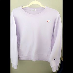 Lavender champion hoodie